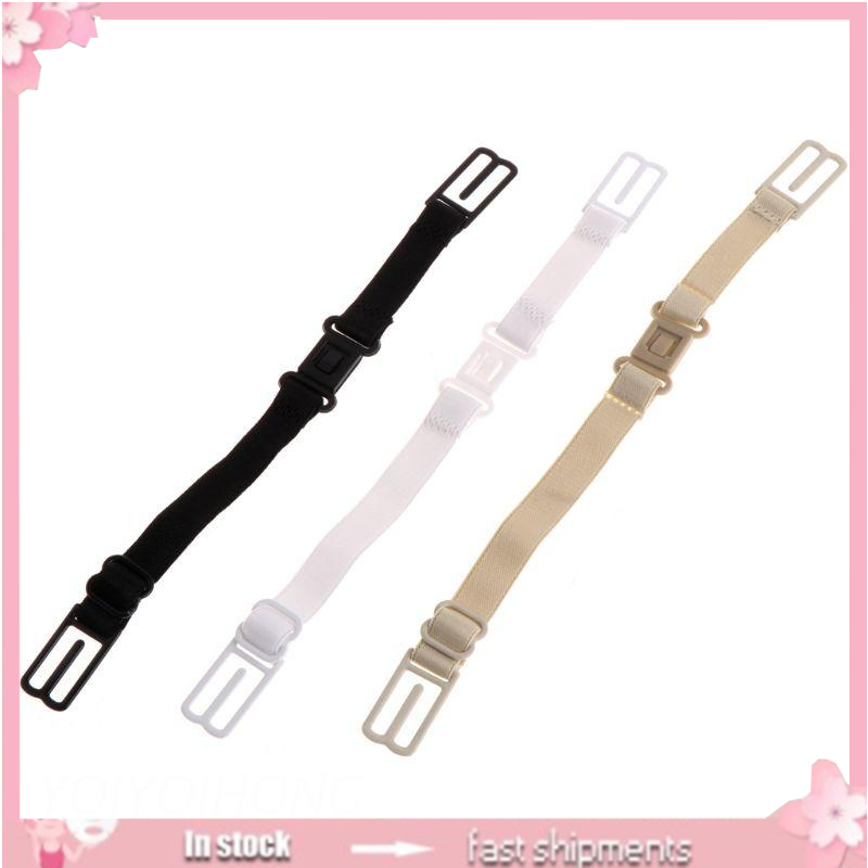 Set 3 dây đeo áo ngực chống trượt kèm kẹp giữ và giá đỡ cho nữ