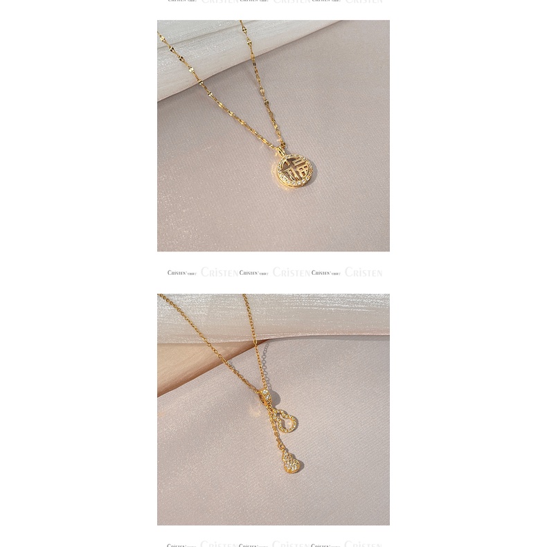 Vòng cổ Thép Titan Không Gỉ Nhẹ Sang Trọng Thời Trang Mùa Hè