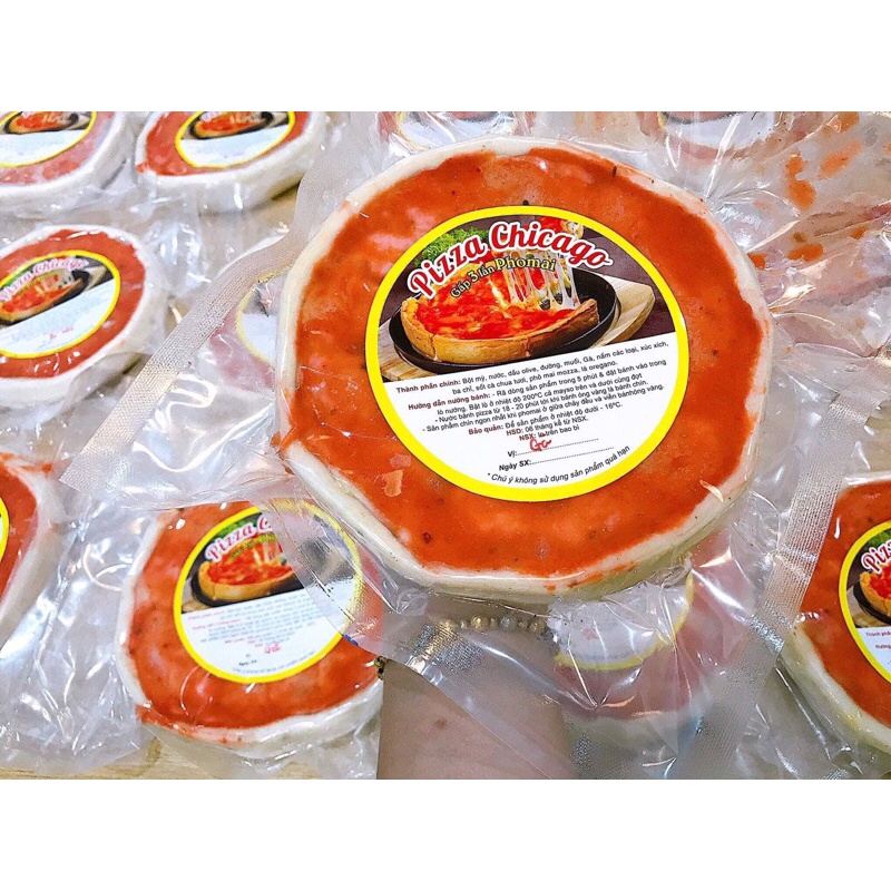 PIZZA  CHICAGO 4 vị