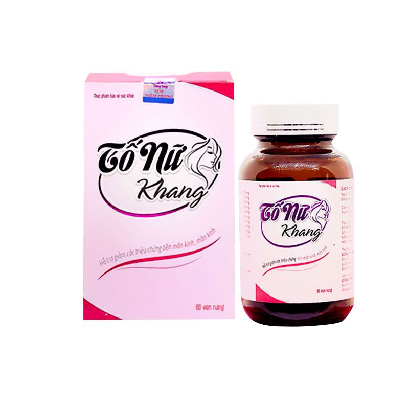 TỐ NỮ KHANG - HÕ TRỢ NỘI TIẾT TỐ NỮ - Hộp 60 viên