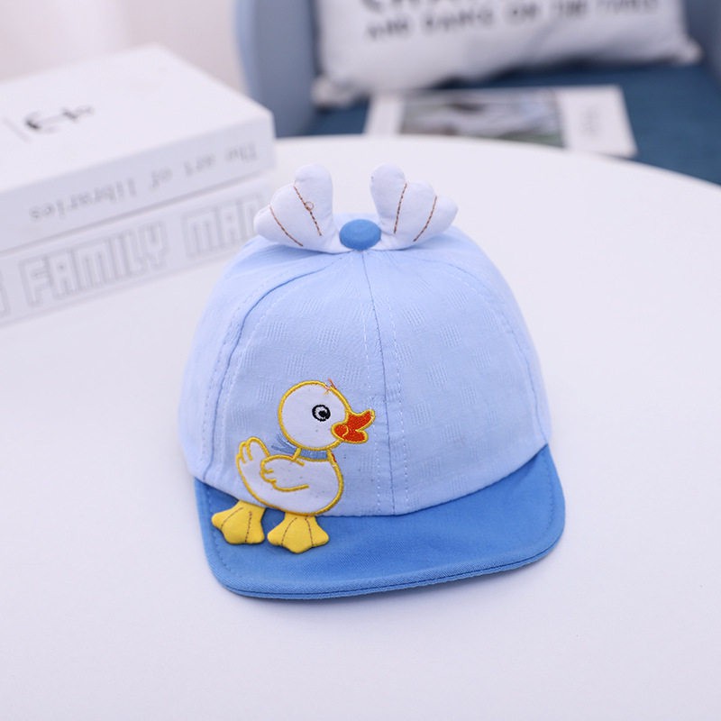 Mũ nón lưỡi trai hình Vịt xinh siêu đẹp siêu mềm mại cho bé trai bé gái từ 6 đến 24 tháng