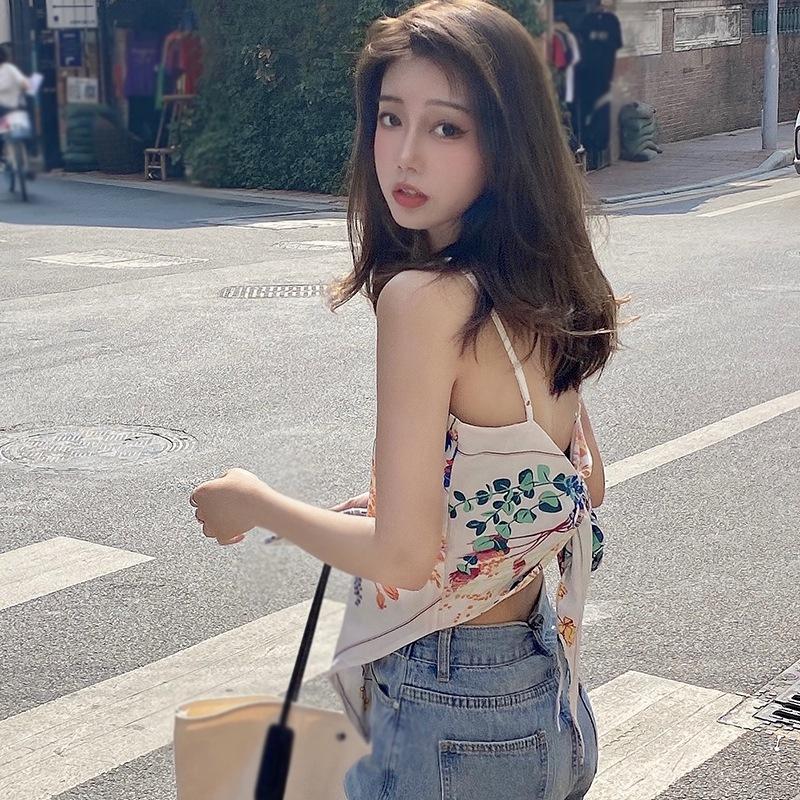 Áo Dây Nữ Cộc Tay Quyến Rũ