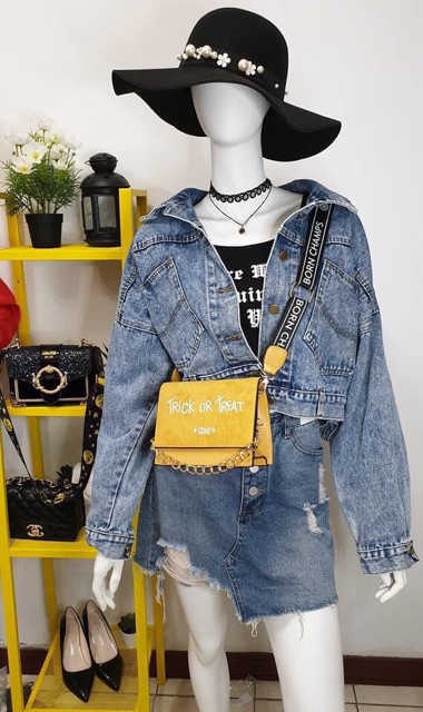 Áo khoác bò cúc sau | BigBuy360 - bigbuy360.vn