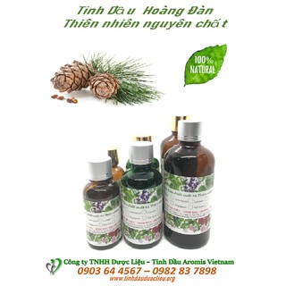 TINH DẦU HOÀNG ĐÀN (TUYẾT TÙNG) THIÊN NHIÊN NGUYÊN CHẤT 100% - NHẬP KHẨU ẤN ĐỘ - ĐỦ KIỂM NGHIỆM