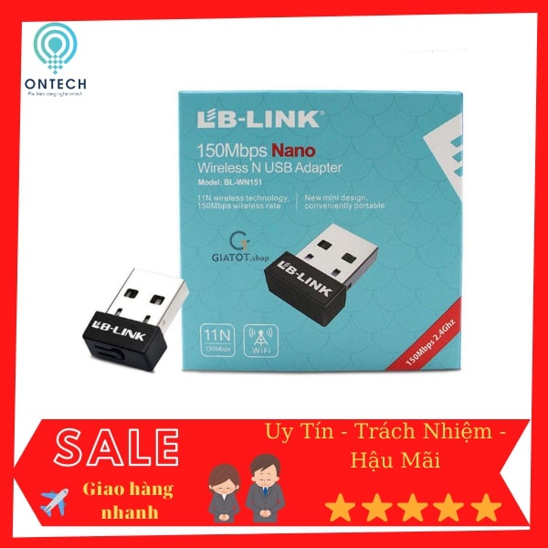 USB thu sóng wifi LB-Link BL - WN151 Tốc độ 150Mbps