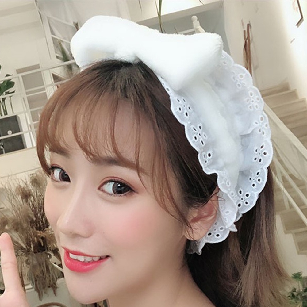 Băng Đô Co Dãn Đính Nơ Xinh Xắn Cho Nữ