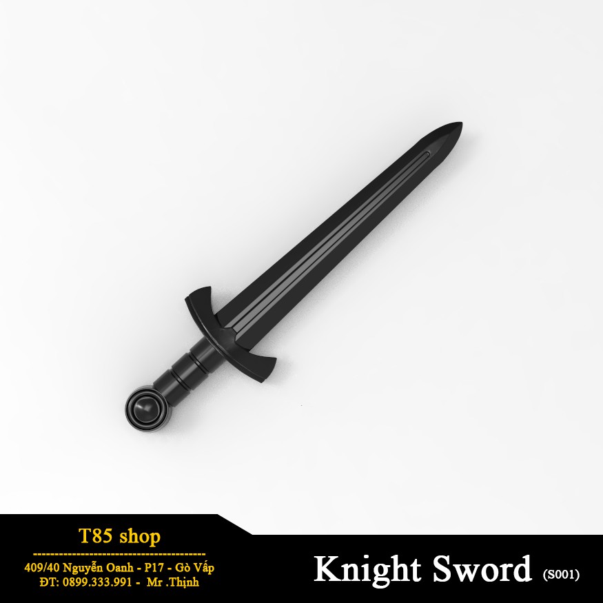 Phụ kiện Lego Kiếm Hiệp sĩ ( Knight sword -S001)