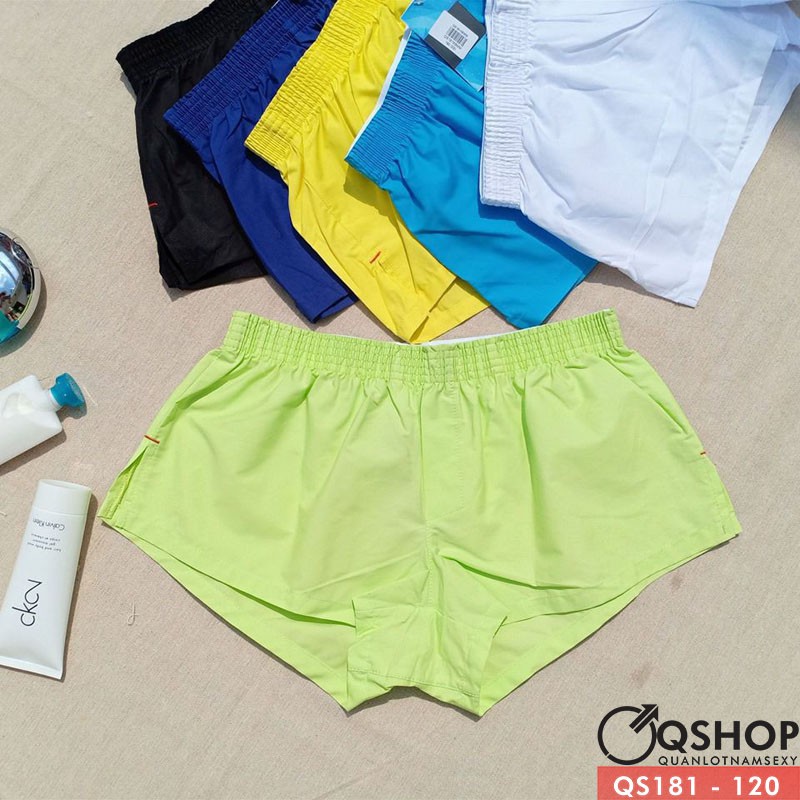 Quần đùi ngủ quần short ngủ ngắn vải cotton nhẹ thoáng mát QSHOP QS181