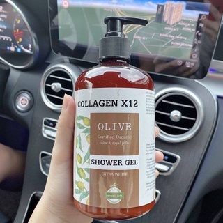 Sữa Tắm Trắng Da Collagen X12 (chai to 500ml)