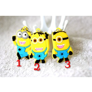 Móc khóa Minions bằng nhựa dẻo - 00088