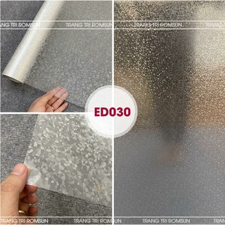 Decal dán kính mờ dày, giấy dán cửa kính phòng tắm mờ 3D