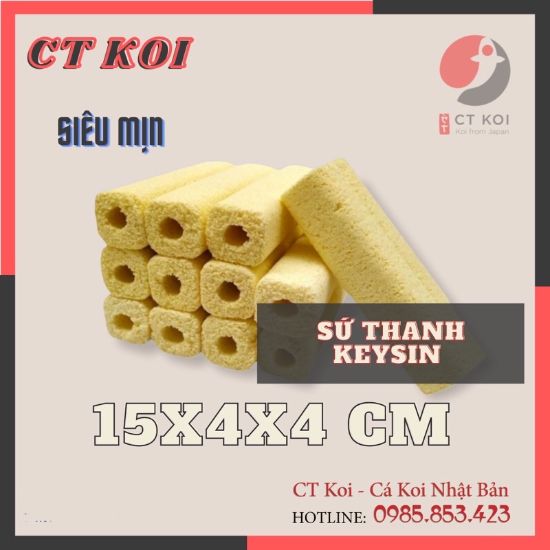 Sứ Thanh Vàng Hoa Mai [16x4x4cm] [LOẠI TỐT] - Hàng chất lượng cao