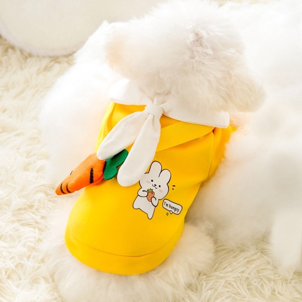 Quần áo cho chó, quần áo cho mèo, áo cho thú cưng nỉ 500 gram đến 10 kg QACM09