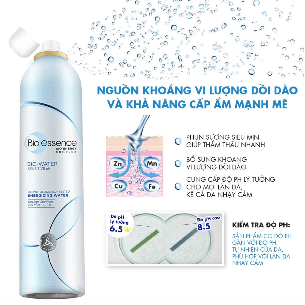 Xịt Khoáng Dưỡng Da Bio Essence Energizing Water 100 - 300ml | BigBuy360 - bigbuy360.vn