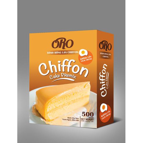 bột bánh chiffon Oro 1kg