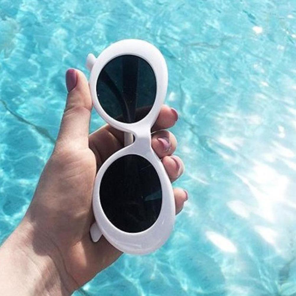 Kính Mát Gọng Oval Tròng Đen J6F5