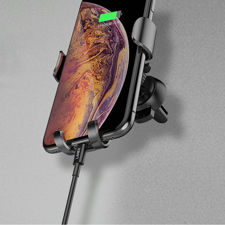 Giá đỡ điện thoại Lanex LHO-C04 trên xe hơi, sử dụng đa năng tiện dụng, tương thích các thiết bị 4-6.5 inch | BigBuy360 - bigbuy360.vn