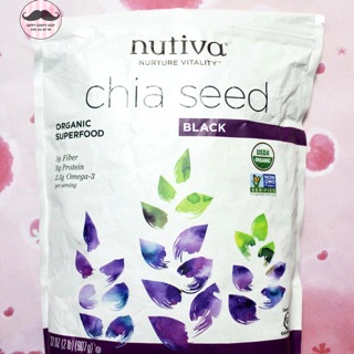 Hạt chia nutiva 907g