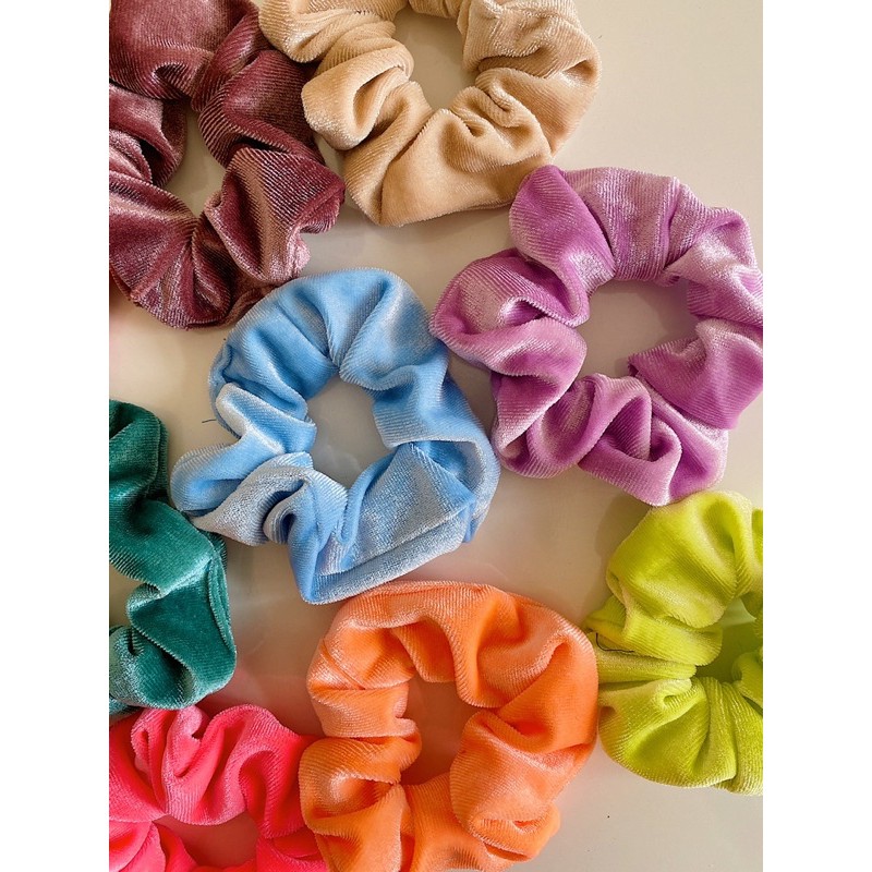 Dây cột tóc clearance scrunchie đồng giá 12k (2) (ship đơn trên 50k)