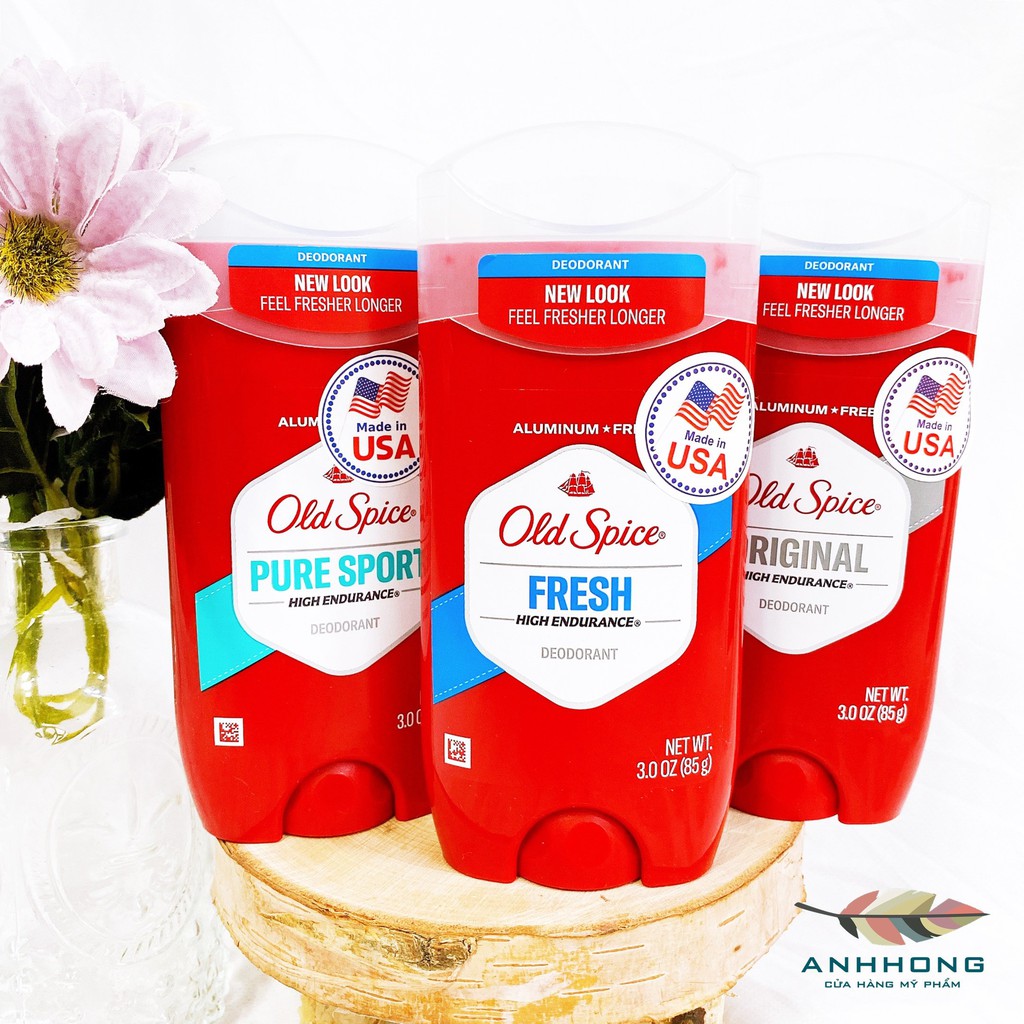 Lăn Khử Mùi Old Spice Dạng Sáp Dành Cho Nam