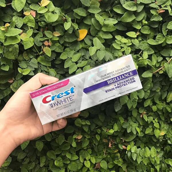 KEM ĐÁNH RĂNG CREST 3D WHITE BRILLIANCE 116G NHẬP KHẨU CHÍNH HÃNG - 4552