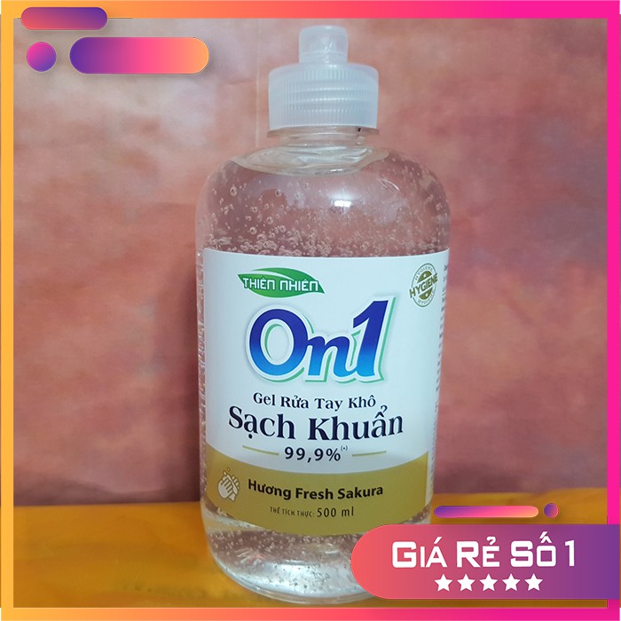 ✔ [XẢ HÀNG CHAI 500ml và 250ml] Nước Rửa Tay Khô Diệt Khuẩn On1 Chính Hãng