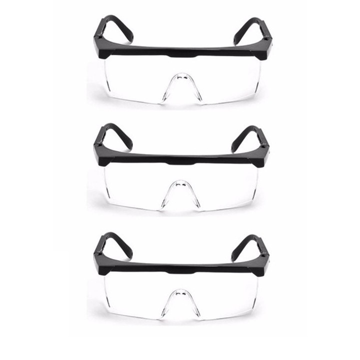 Combo 3 mắt kính bảo hộ WELLSAFE Z87.1
