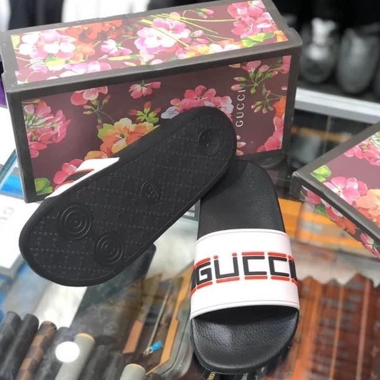 Dép Quai Ngang ☀ FULLBOX BILL TÚI ☀ Gucci Classic tag quai fullbox [ Dota ]