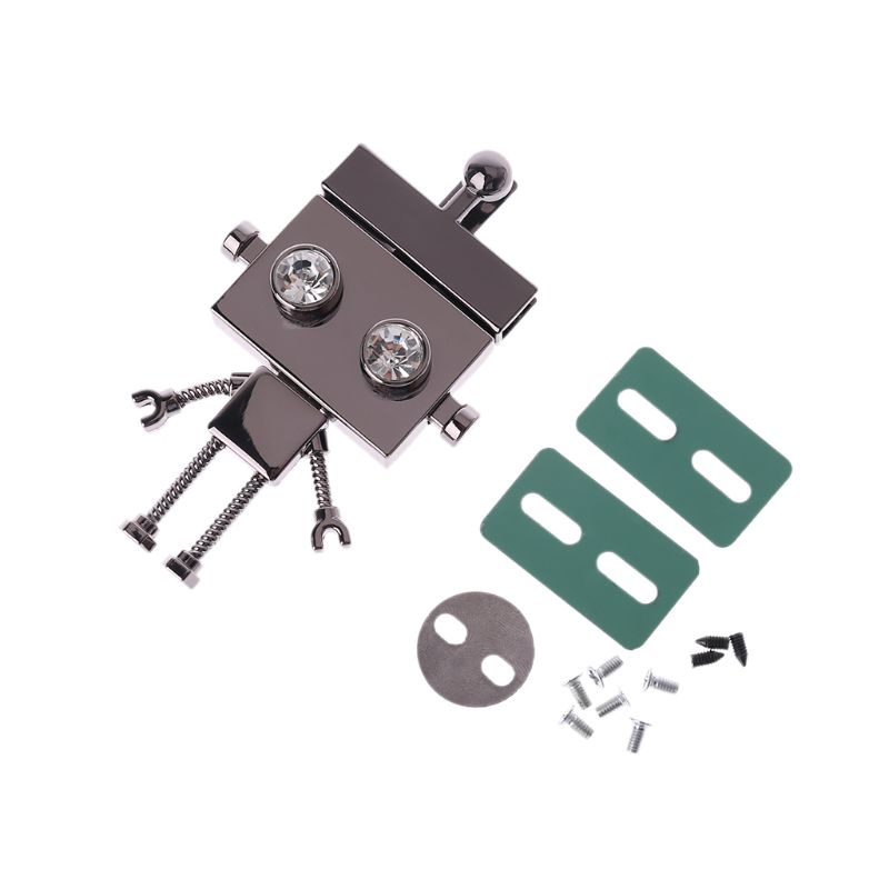 Khóa Vặn Kim Loại Cứng Hình Robot Cho Túi Xách Đeo Vai DIY