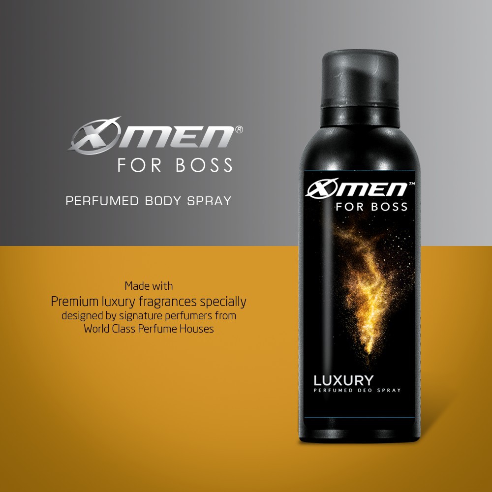 TOP MEN -  Xịt khử mùi X-Men for Boss Luxury 150ml hương thơm tinh tế - Xmen nước hoa toàn thân  - Store Hàng Việt