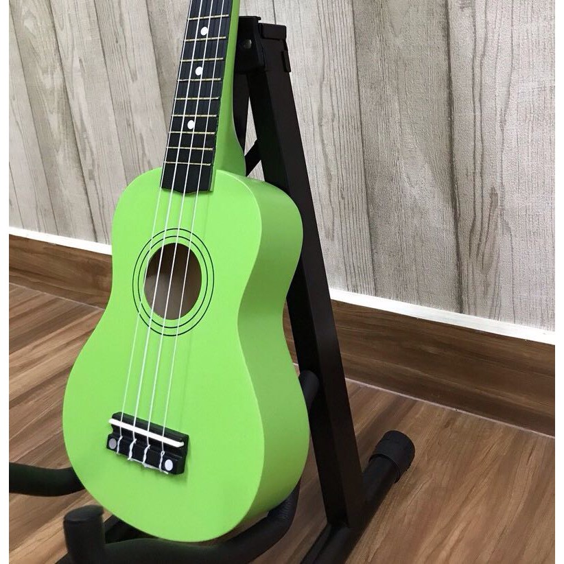 [GIAO NHANH 2H] Đàn Ukulele Gỗ Xanh Lá Mạ WOIM Soprano Size 21inch 53cm (Mua 1 Tặng 5)