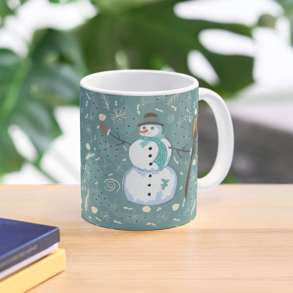 Cốc sứ in họa tiết mùa giáng sinh merry christmas