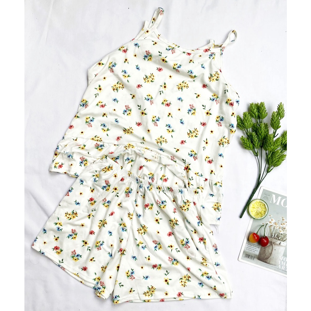 BỘ THUN LẠNH 2 DÂY CHO NỮ FREESIZE 42-48kg ĐỒ BỘ NGỦ BỘ MẶC NHÀ NỮ - BN22