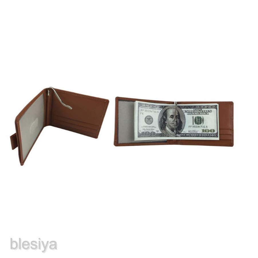 Spring Money Clip Bar Men's Wallet Accessories for Bifold Leather Wallet