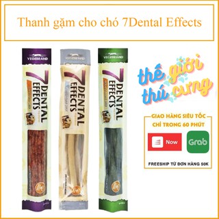 Thanh gặm cho chó 7Dental Effects sạch răng 15gr- Que gặm dinh dưỡng cho cún Con Mèo Xiêm