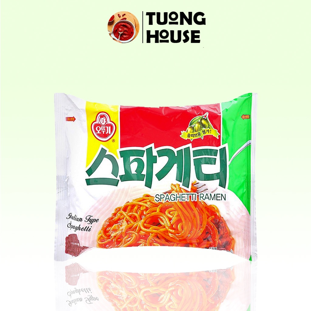 Mì Spaghetti Ramen OTTOGI 150gr Nhỏ Gọn, Tiện Lợi