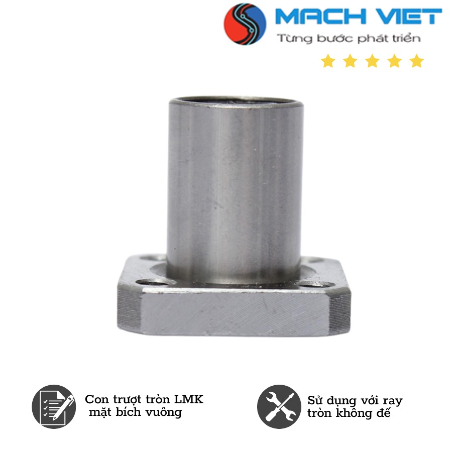 Con trượt tròn LMK (mặt bích vuông)