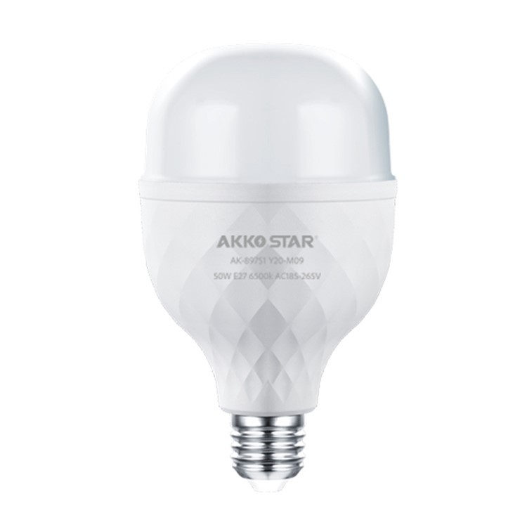 Bóng đèn led bulb tròn 30W/40W/50W tiết kiệm điện năng 80% - AKKO STAR