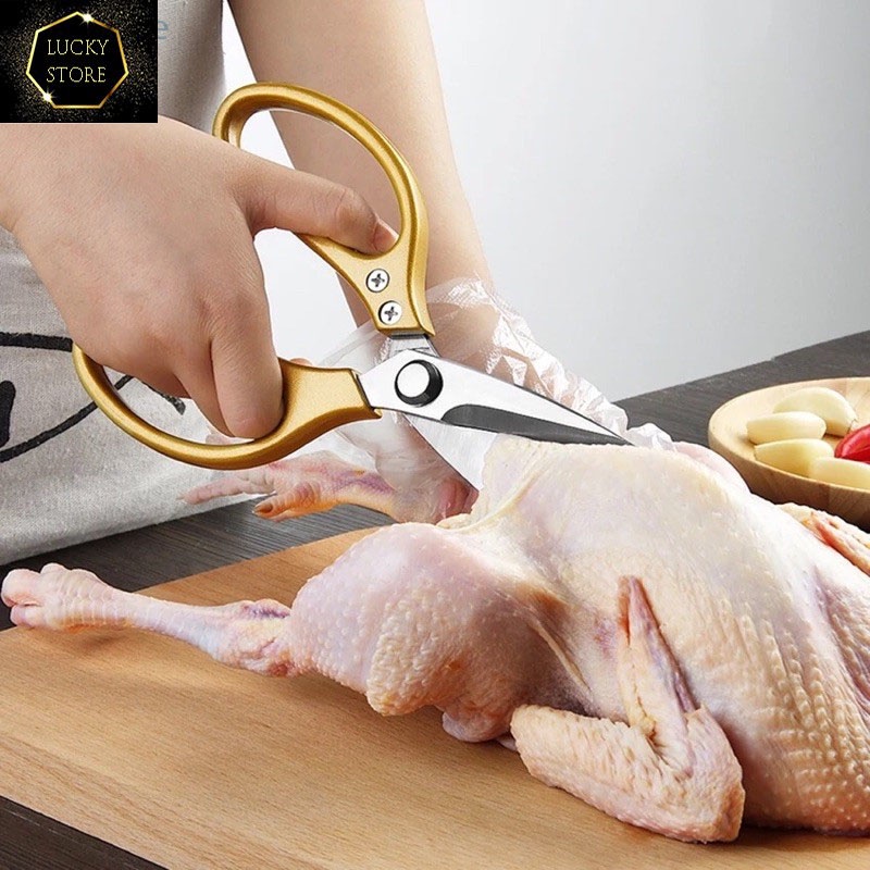 Kéo Cắt Gà Sk5 , Kéo Nhật Làm Bếp Siêu Bền Siêu Tiện Dụng
