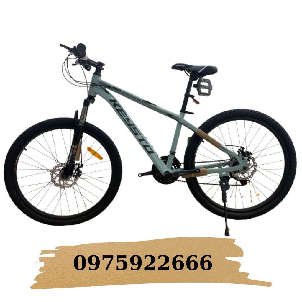 Xe Đạp Địa Hình KEYSTO 607, Xe Đạp Leo Núi Nam Nữ Size 26, 21 Tốc độ, Phiên Bản 2020