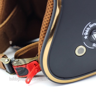 Mũ bảo hiểm 3/4 Napoli Sh Ruby New