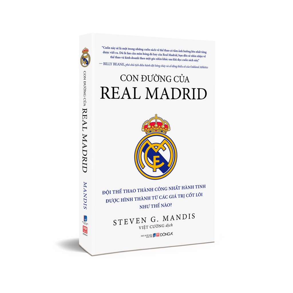 Sách - Con Đường Của Real Madrid Tặng Kèm Bookmark