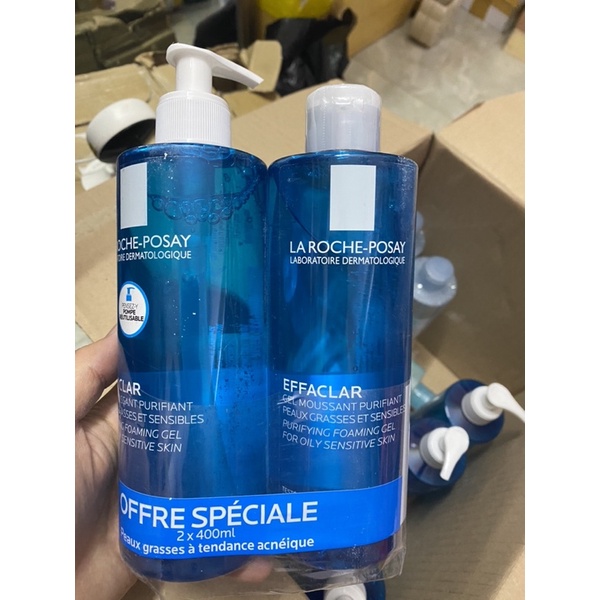 Sữa rửa mặt Effaclar La Rocher Posay cho da dầu mụn 400ml