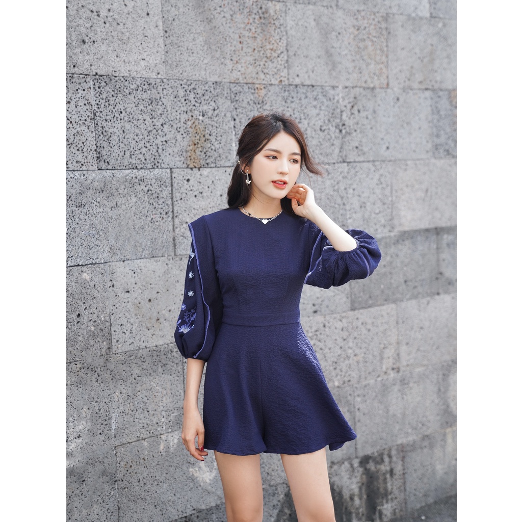 Jumpsuit ngắn Oversized tay phồng [ZC8]