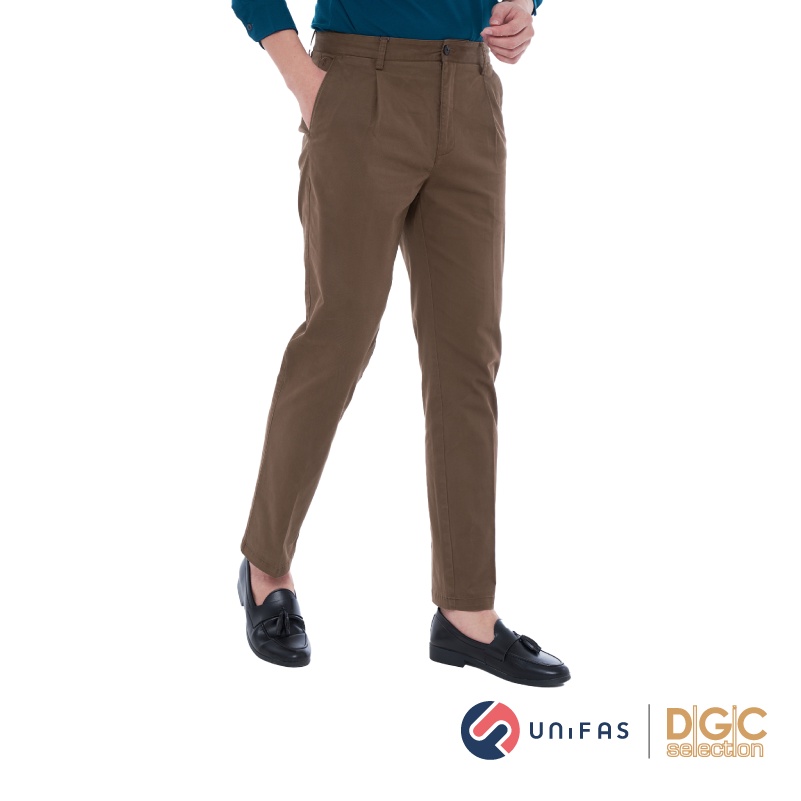 Quần kaki nam thời trang công sở DGC chất vải dày mịn, form dáng Regular Fit SQKCB19M