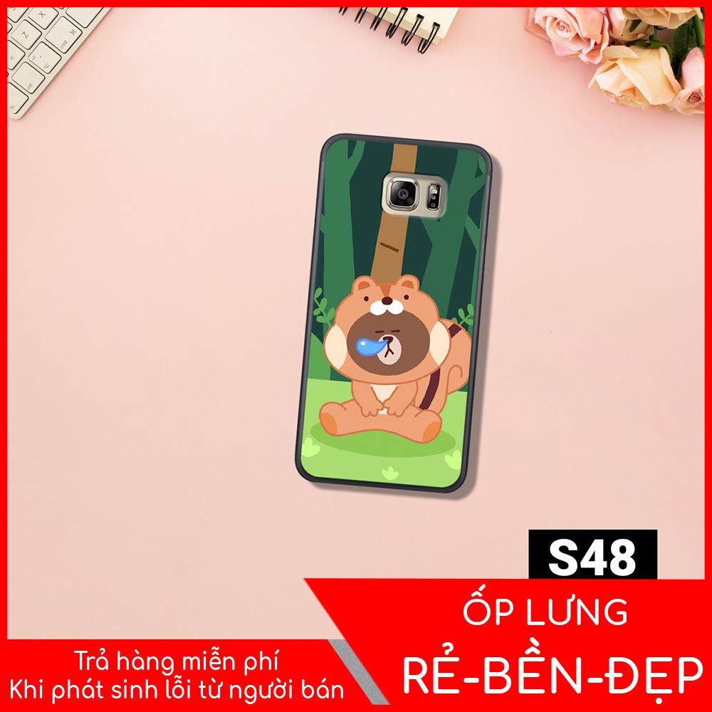 [RẺ VÔ ĐỊCH] ỐP LƯNG SS S6 S6 EDGE S7 S7 EDGE IN HÌNH THỎ CONY GẤU BROWN SIÊU CUTE -  SIÊU RẺ - SIÊU BỀN - SIÊU ĐẸP