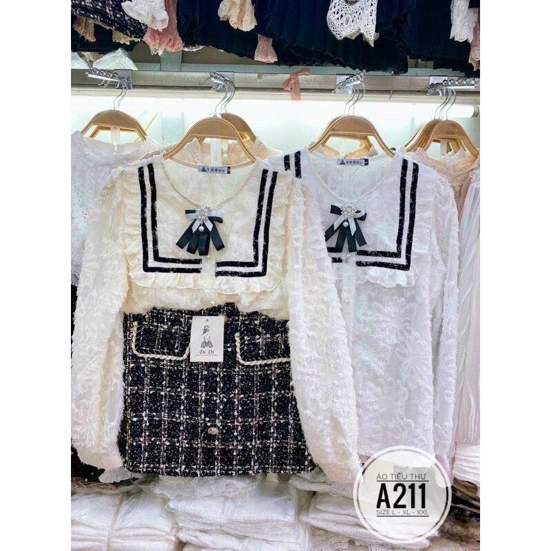 Bigsize Áo tiểu thư A211