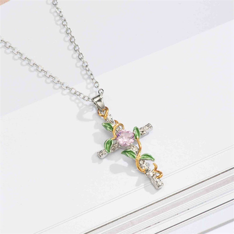 ✨ 【✅COD】 ✨Vòng Cổ Mặt Chiếc Lá Đính Đá Thời Trang 2020 Cho Nữ