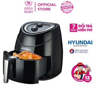 Nồi chiên không dầu hyundai hde 3200 dung tích 5.5l - bh chính hãng 12 tháng