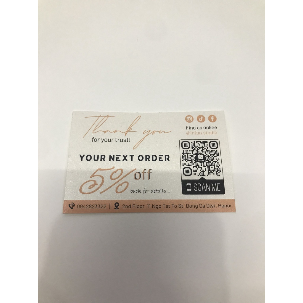 Combo 100 Card mỹ thuật, ánh trai cao cấp, thiệp cảm ơn in theo yêu cầu